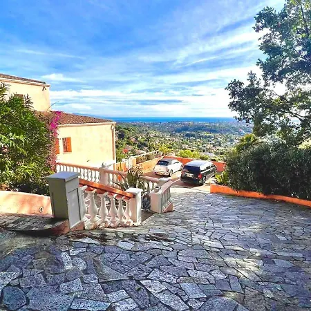 Villa Ecrin - Avec Vue Sur A Couper Le Souffle A Antibes Avec Piscine Vallauris
