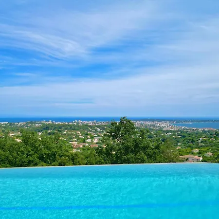 Ecrin - Avec Vue Sur A Couper Le Souffle A Antibes Avec Piscine